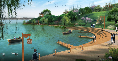 水上乐园滨水景观意向图_2副本 水上乐园滨水景观意向图_2副本