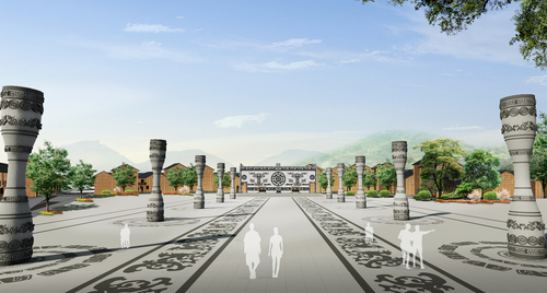 民俗文化广场 民俗文化广场
